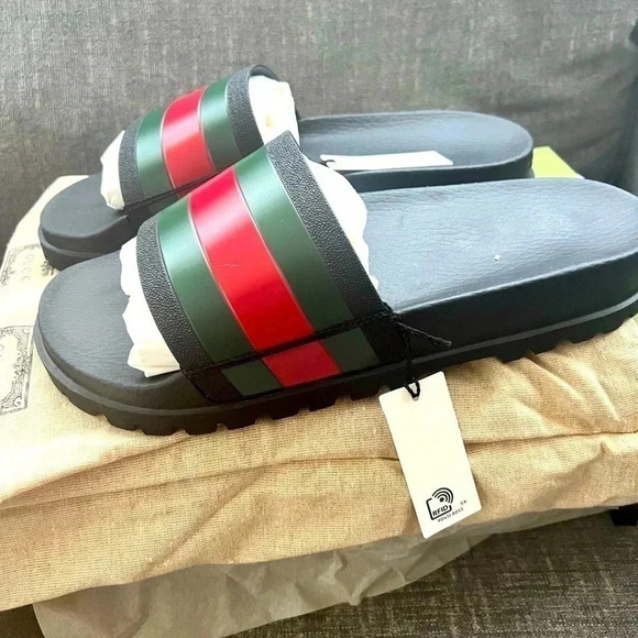 Gucci Pool Slides - Picture 1 of 4